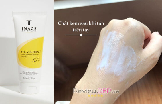 Review kem chống nắng Image SPF32