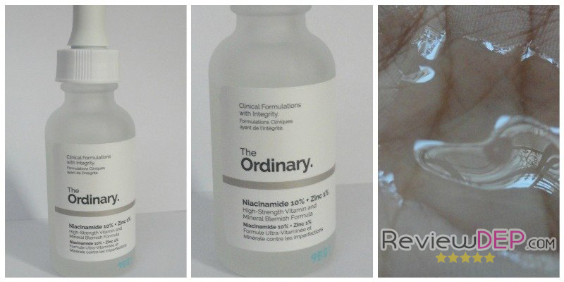 Review The Ordinary Niaciamide: Thiết kế vô cùng đơn giản