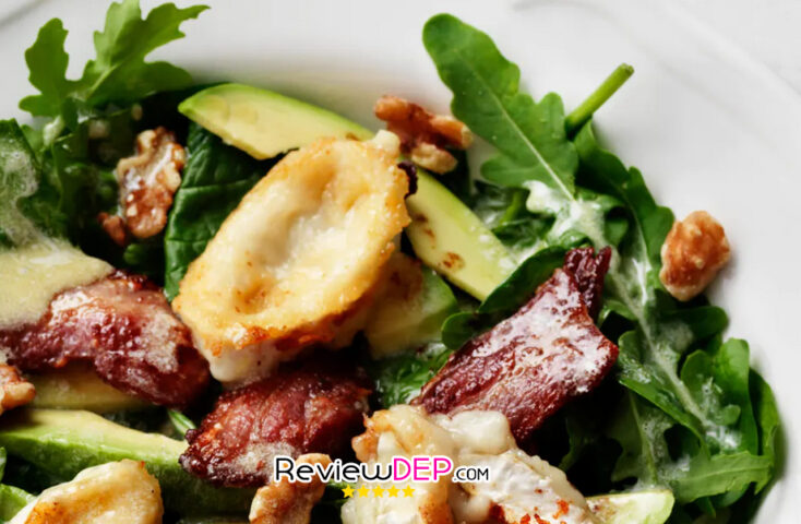 Món ngon Keto giảm cân nhanh - Salad thịt xông khói