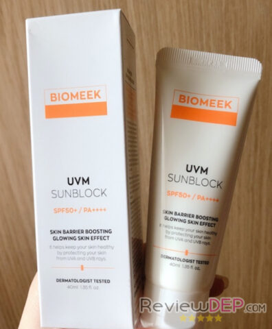 Review Kem chống nắng Biomeek UVM SunBlock