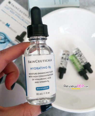 Review Serum Skinceaticals Hydrating B5 làm mờ nếp nhăn chống lão hóa