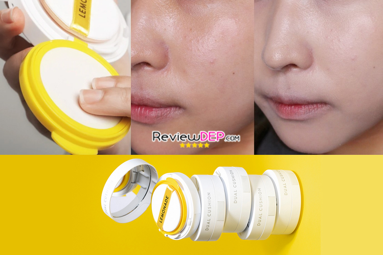 Review phấn nước Cushion Lemonade cho da dầu