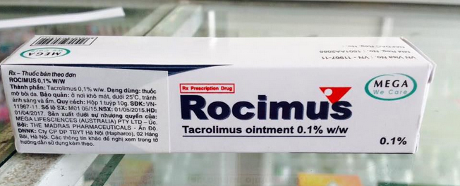 Thuốc trị chàm môi Rocimus