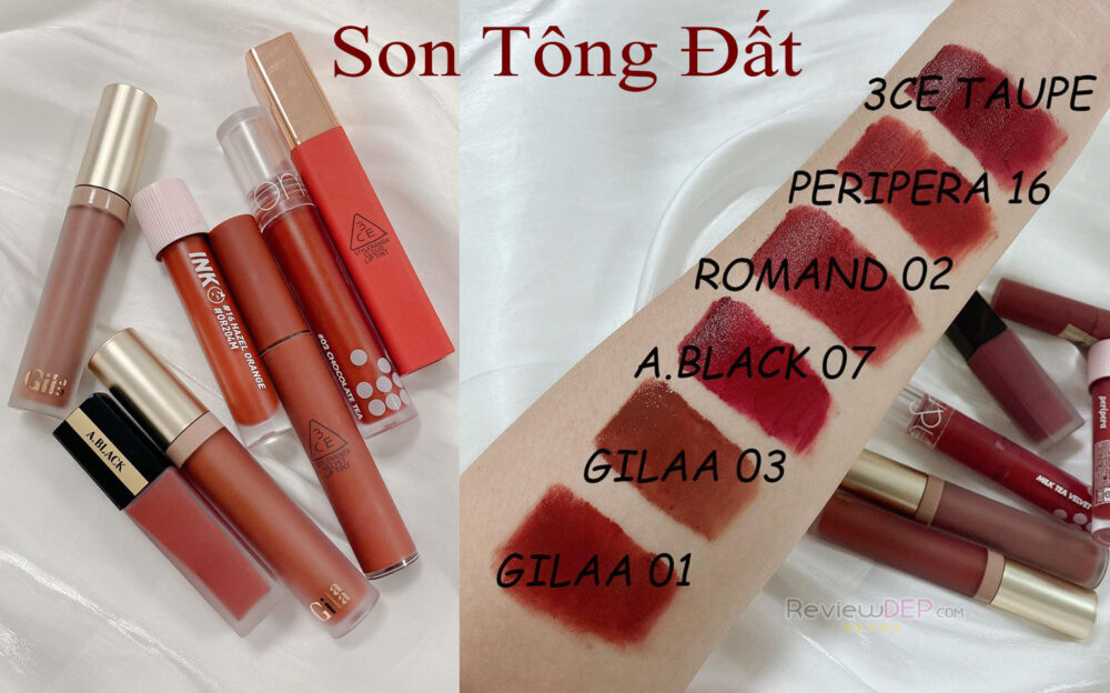 TOP 6 Son Tông Đất đẹp sang chảnh giá dưới 300k