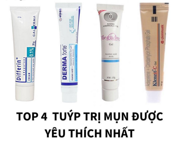 TOP 4 Kem trị mụn hiệu quả giúp da sạch mụn