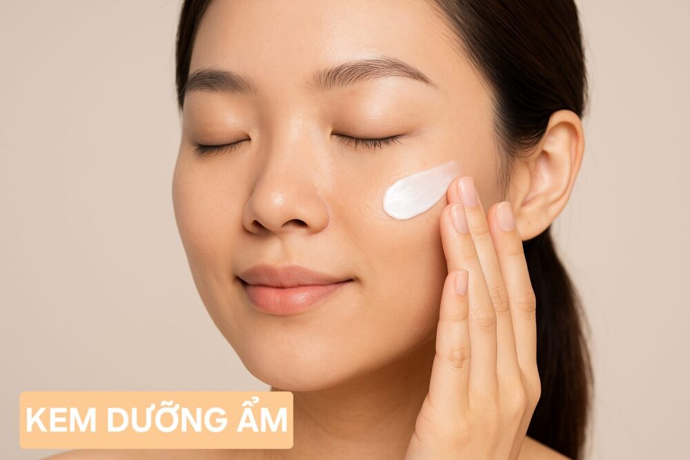 Kem dưỡng ẩm da mặt giúp da khỏe mượt và căng mọng